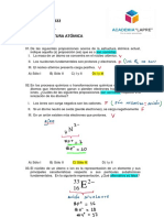 Semana 2 - Química - Estructura Atomica (Resolucion)