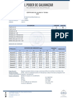 Cliente: Import Bolts & Estructure S.A.C. Fecha: 28/06/2023 Guia de Ingreso: 0001 001595 Código: 30 6 5