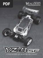 Yz4sf Yz-4 SF Buggy Manual