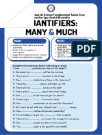 Quantifiers Many & Much Few & Little