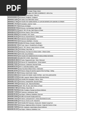 lista de precio mayorista Agosto