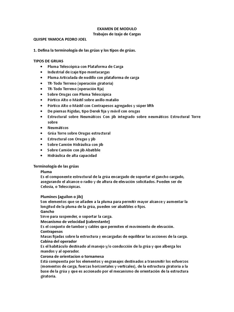 Examen De Moduloo 2 Pdf