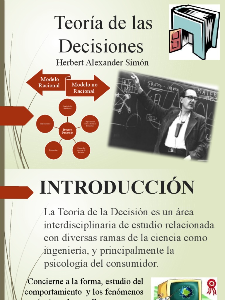 Teoría de Decisiones de Herbert Simon | PDF | Crecimiento personal y ...