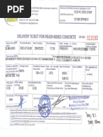 Concrete Delivery Ticket Details | PDF