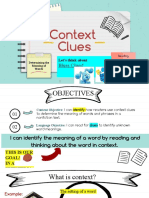 Context Clues (12 - 21)