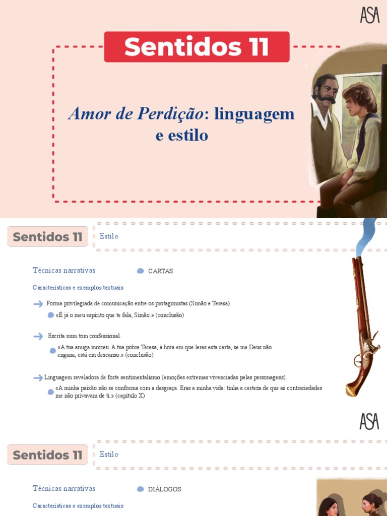 Linguagem e Estilo em Amor de Perdição | PDF | Amor