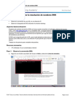 5.3.1.3 Lab - Observing DNS Name Resolution