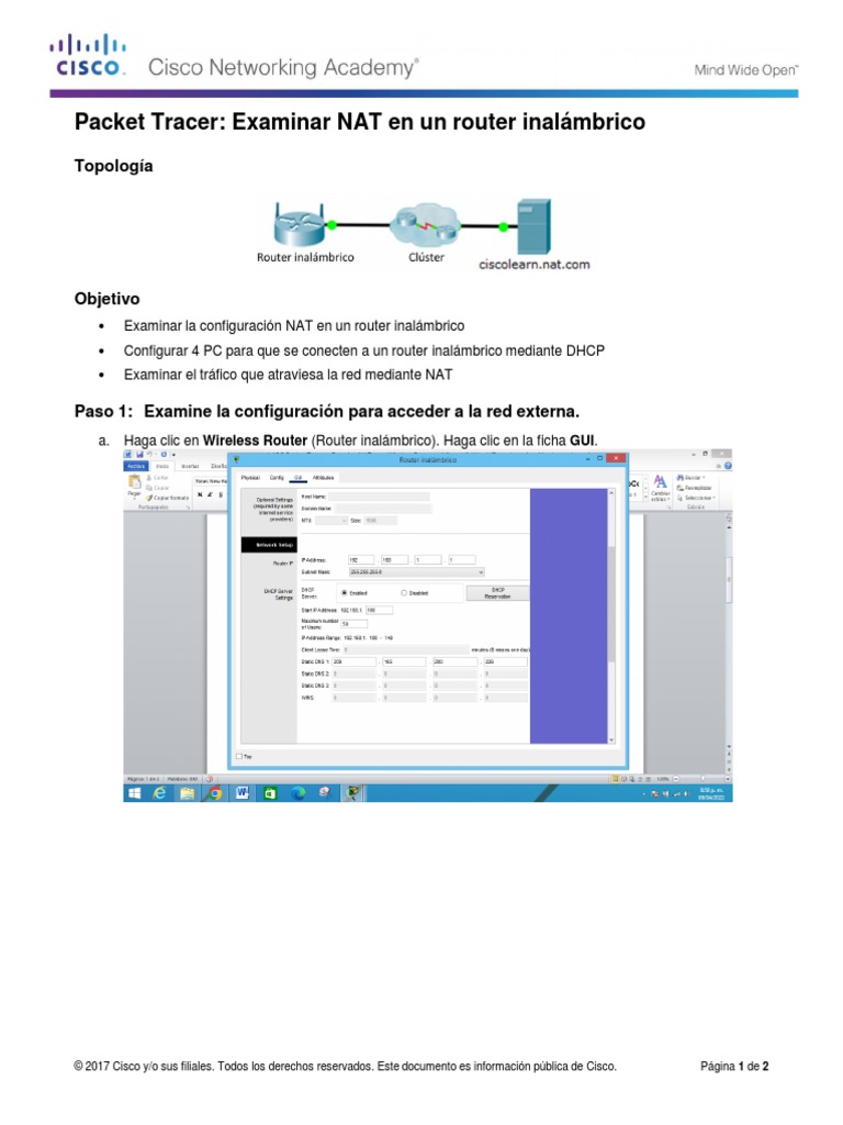 Photo inspiration: Fresh Look at 4 4 3 2 Packet Tracer Examine Nat On A