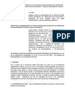 1 Señor Fiscal Coordinador de La Fiscalía Especializada en Delitos de Corrupcion de Funcionarios Del Distrito Fiscal de Huánuco - Pone en Conocimineto y Amplia Denunicia