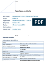 Reporte de Accidente