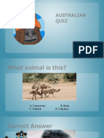Australian Quiz