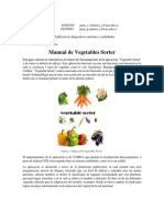 Manual Vegetables Sorter