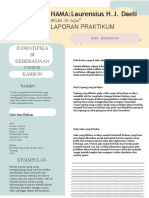 Laporan Praktikum Hidrokarbon (1) Laurensius