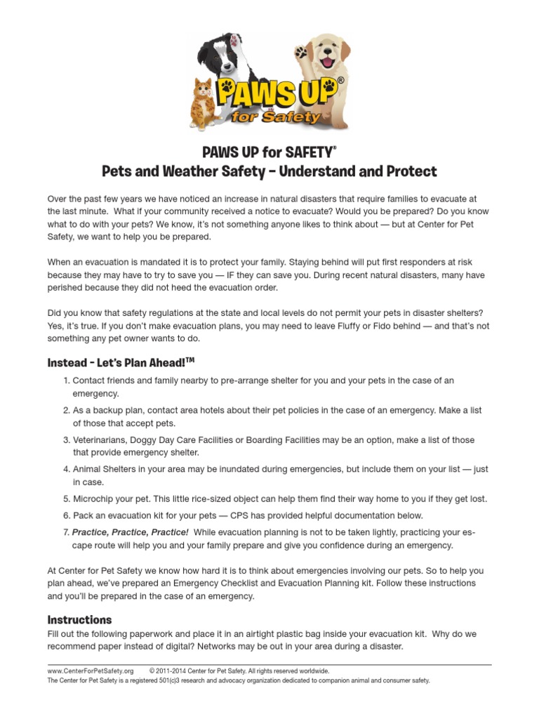 CpsPawsUp Disaster Preparedness PDF Emergency Evacuation Pet(02)
