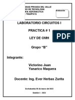 Lab 1 Ley de Ohm