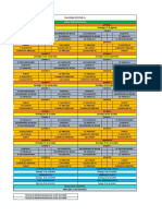 Calendario Clausura Sub 11 - 2023