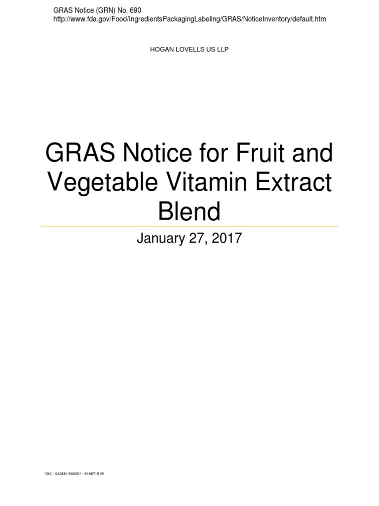 Gras Notice PDF