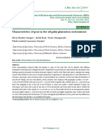 Characteristics of Peat in The Oil Palm Plantation Environment