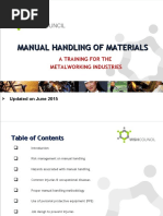 Manual Handling 2015june