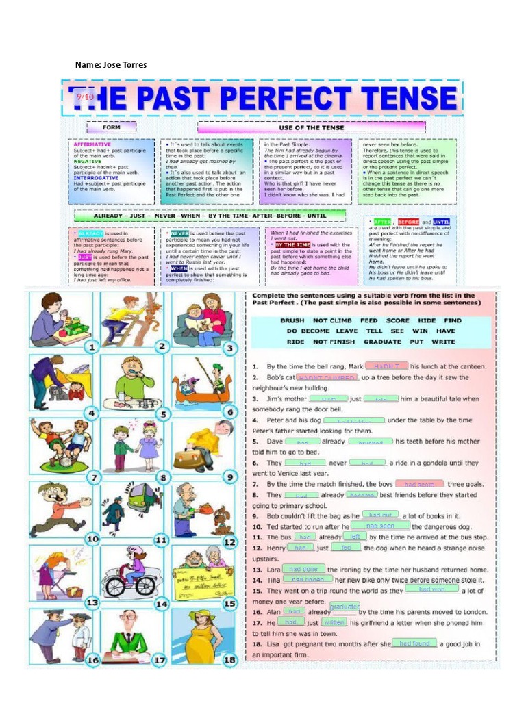past-perfect-liveworksheet-pdf