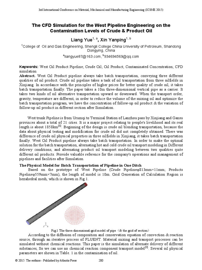 Diesel Mogas Pipeline Download Free PDF Petroleum Turbulence