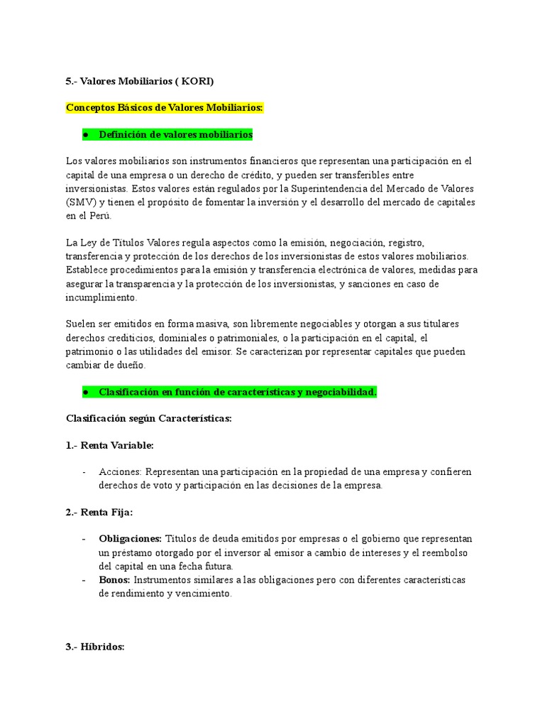 valores-mobiliarios-kori-pdf-acciones-preferentes-compartir