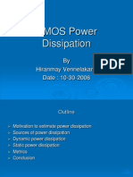 CMOS Power Dissipation Sources and Reduction Techniques