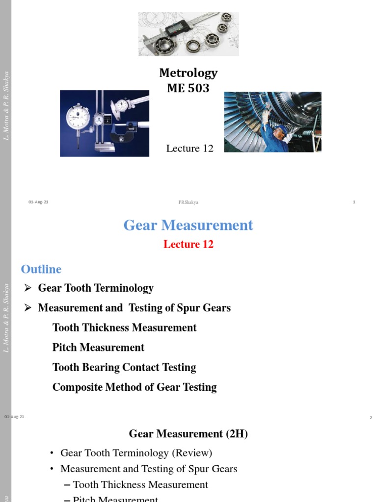 Metrology Chapter 12 PDF