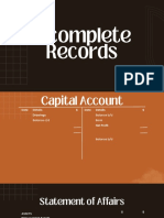 Incomplete Records Format