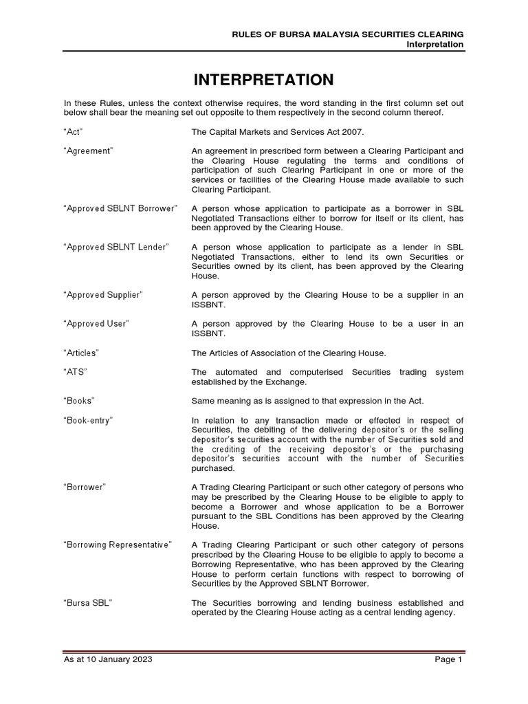 bms-clearing-rules-consolidated-230110-pdf-clearing-finance-loans
