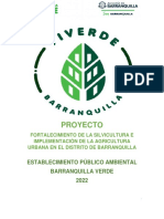 Proyecto de Agricultura y Silvicultura Urbana, Cpa Viverde - Epa Barranquilla Verde