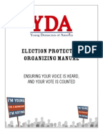 You ng Democrats of America Chapter Election Protection Guide 2008