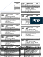 7 Class Syllabus