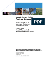 Vehicle Battery Safety Roadmap Guidance
