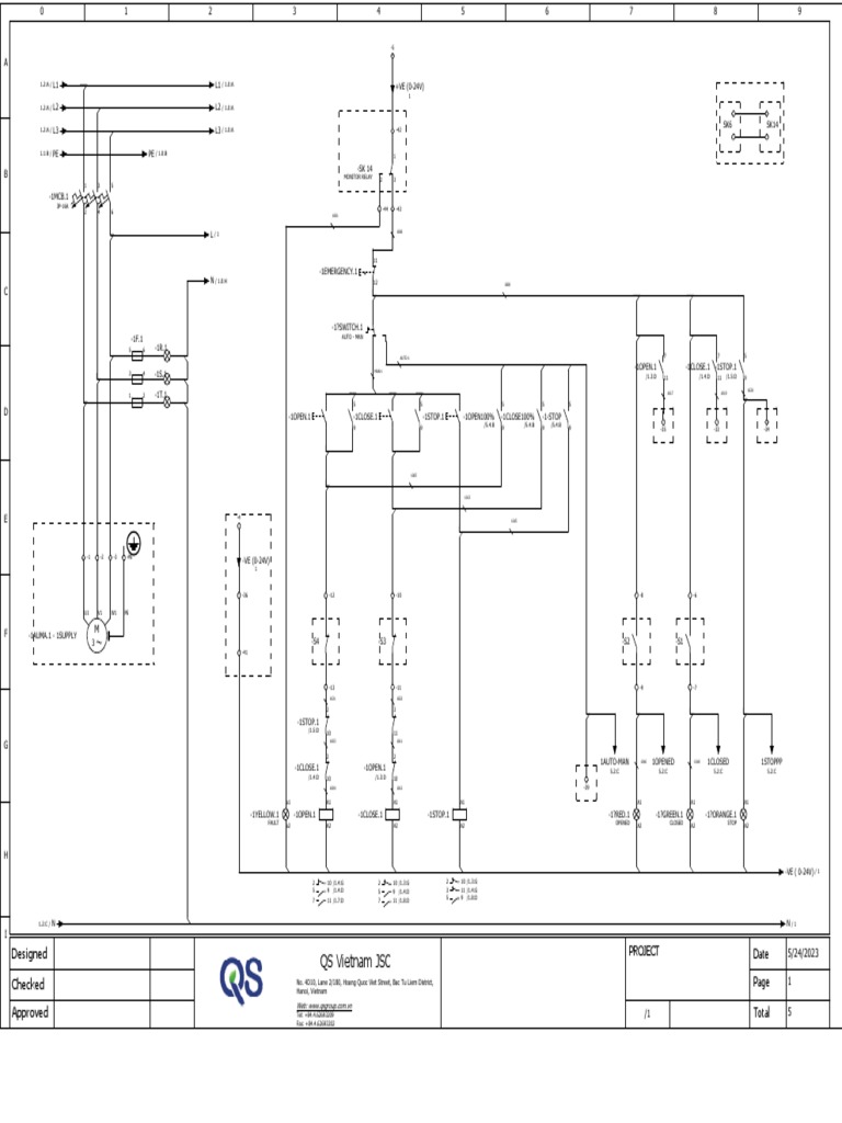 Rotork 103B0000 Control Diagram | PDF