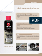 Ficha Tecnica 3 en Uno Profesional Lubricante de Cadenas Es