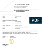 Surat Keterangan Pegawai