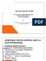 1.1  bab i  komponen instalasi motor listrik