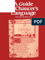 A Guide To Chaucer's Language by David Burnley (Auth.)