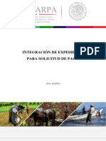 Integración Expediente Solicitud de Pago