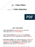 Jahn - Teller Distortion