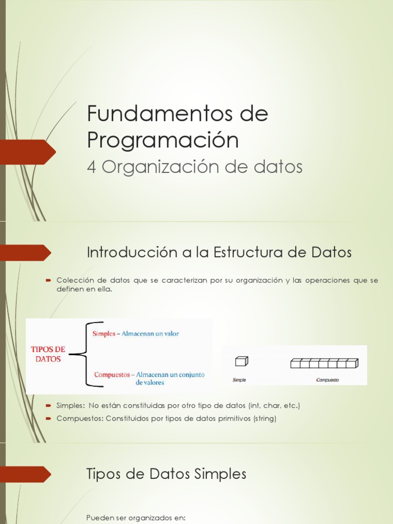 Fundamentos de Estructura de Datos | PDF | Matriz (Matemáticas ...