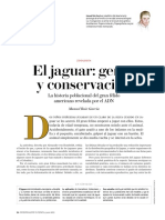 El jaguar genes y conservacion