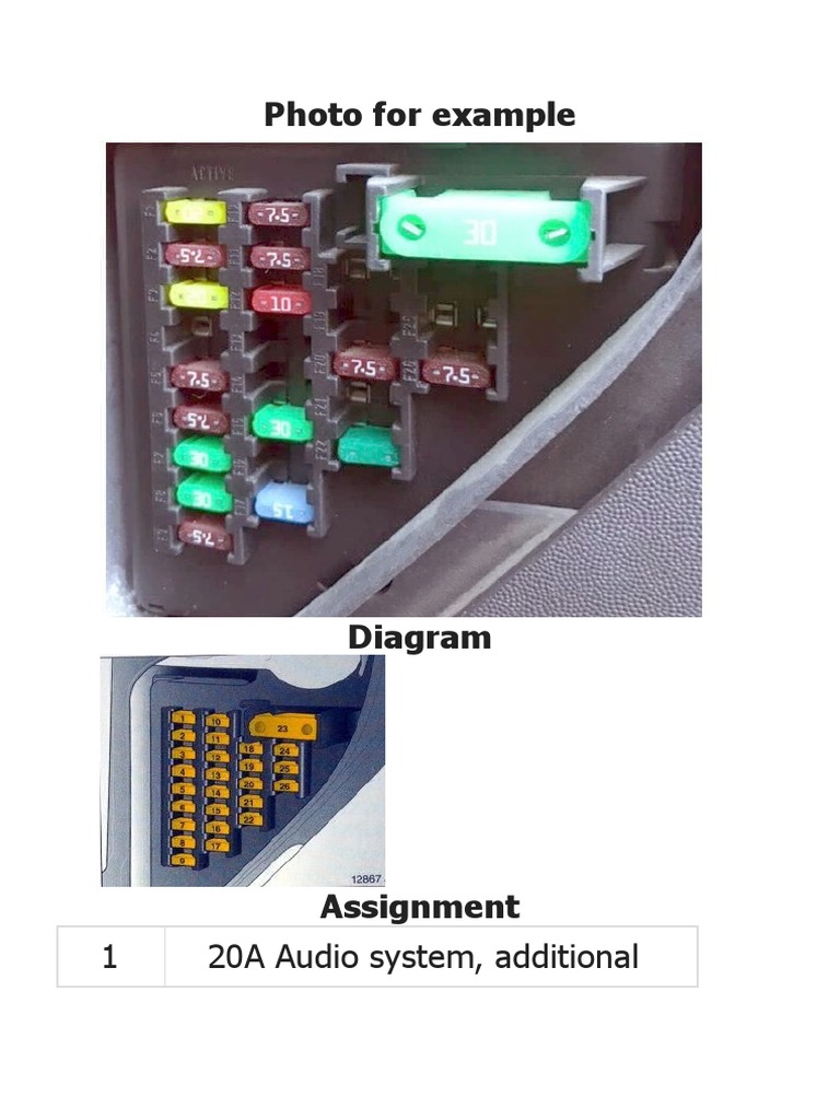 vectra c cigarette lighter fuse Opel Vectra C Fuse Box Diagrams