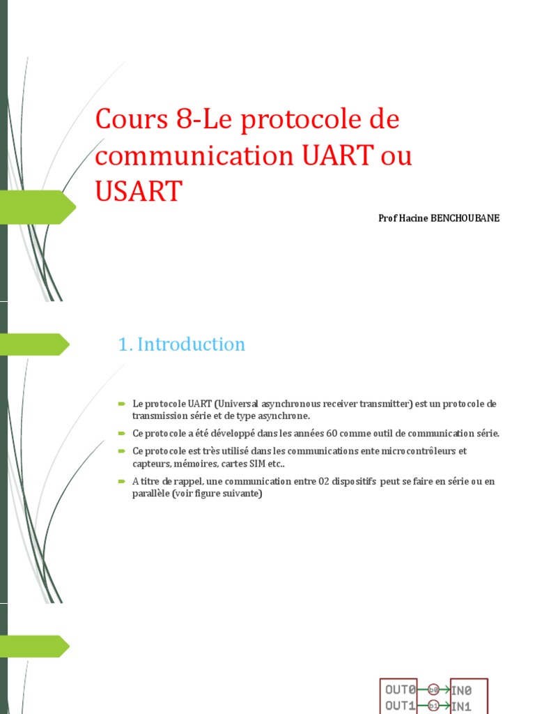 Protocole de communication UART | PDF | Sciences et mathématiques ...