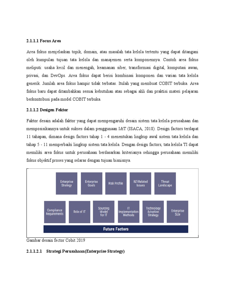 Area Fokus dalam Tata Kelola TI | PDF | Bisnis