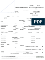 Acta de Nacimiento PDF