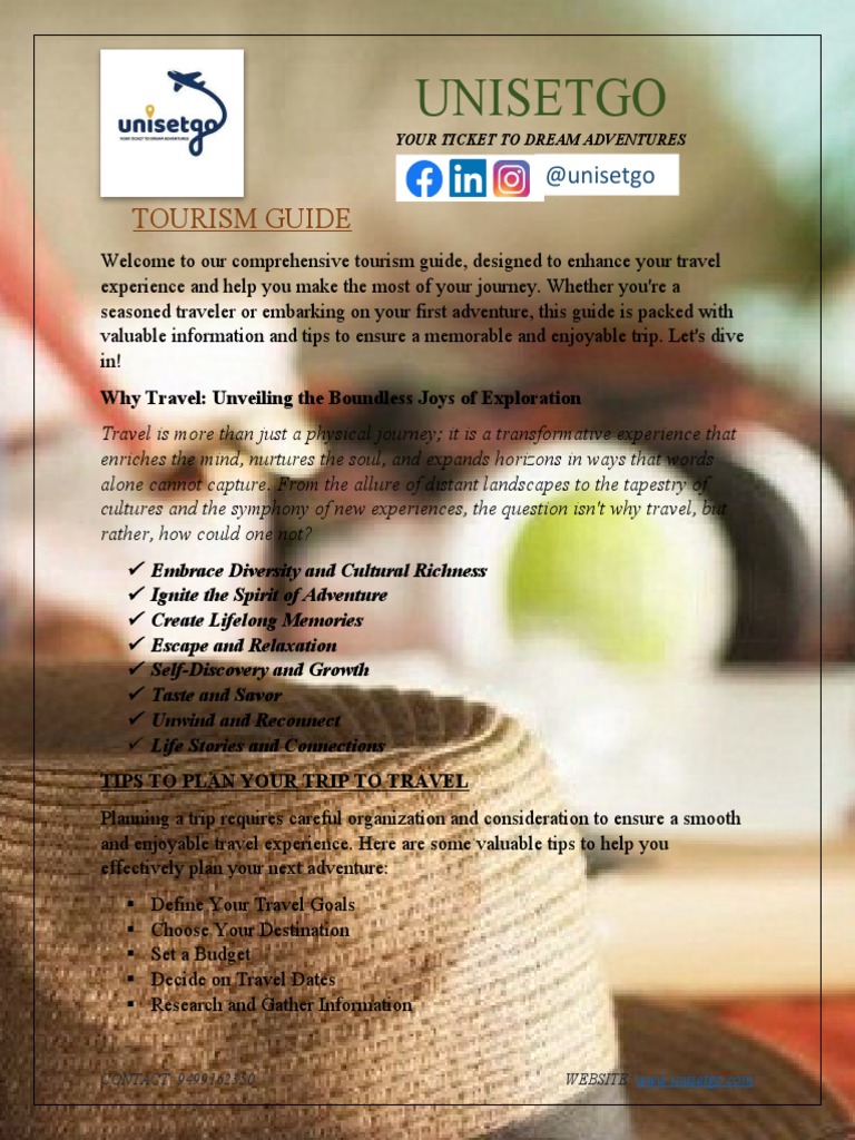 Tourism Guide | PDF