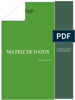 Matriz de Datos