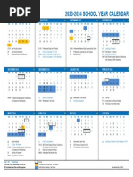 2022 2023 Traditional School Academic Calendar | PDF | Academic Term |  Schools